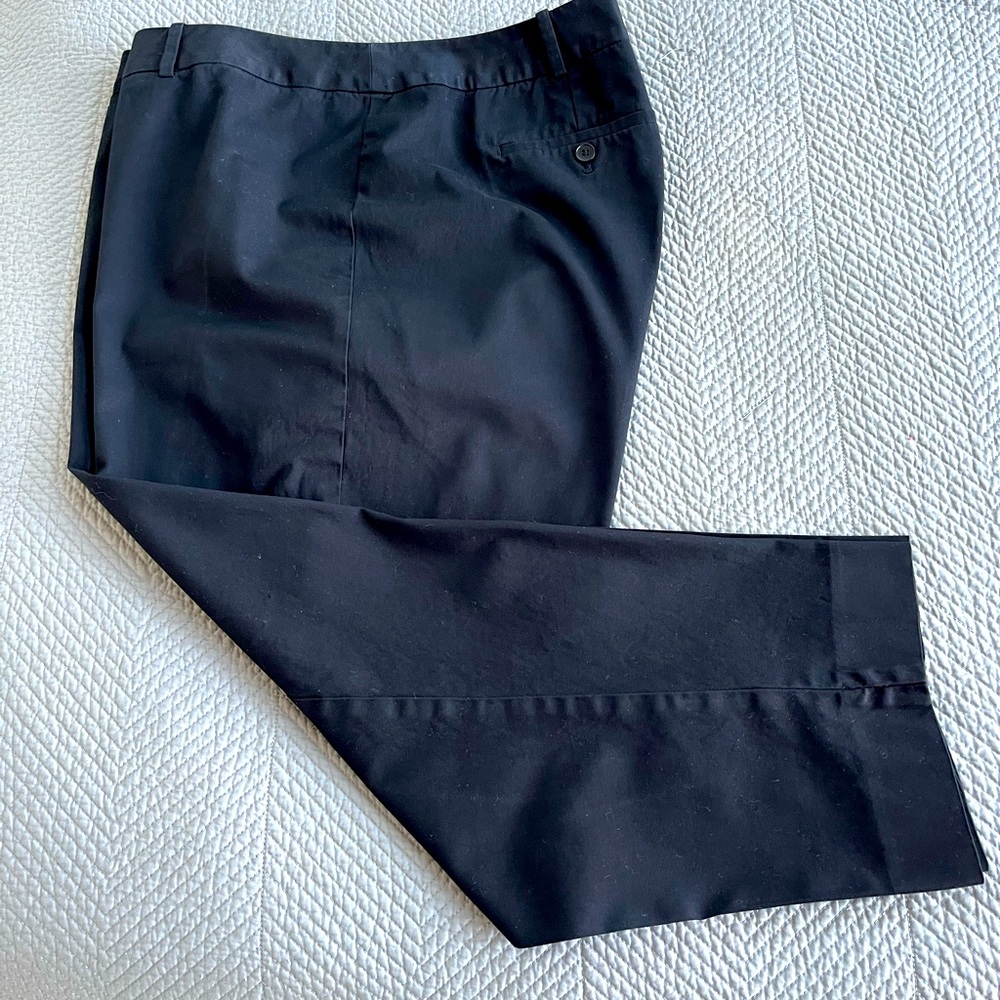 Talbots Heritage Ankle Cotton-Stretch Pants Sz: 18W